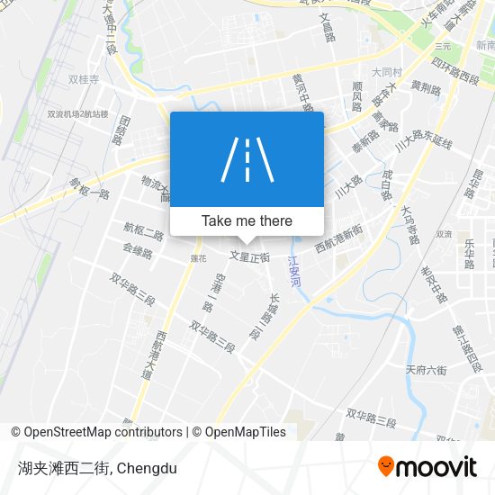 湖夹滩西二街 map