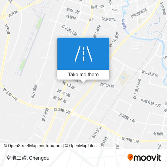 空港二路 map