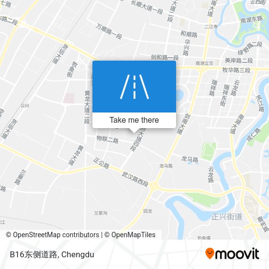 B16东侧道路 map