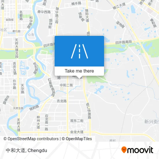 中和大道 map