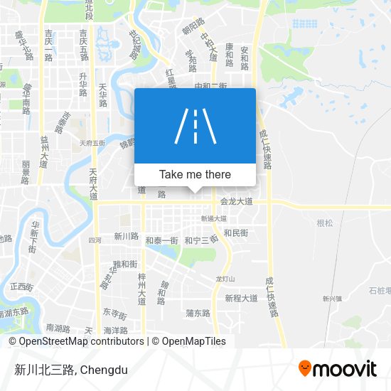 新川北三路 map