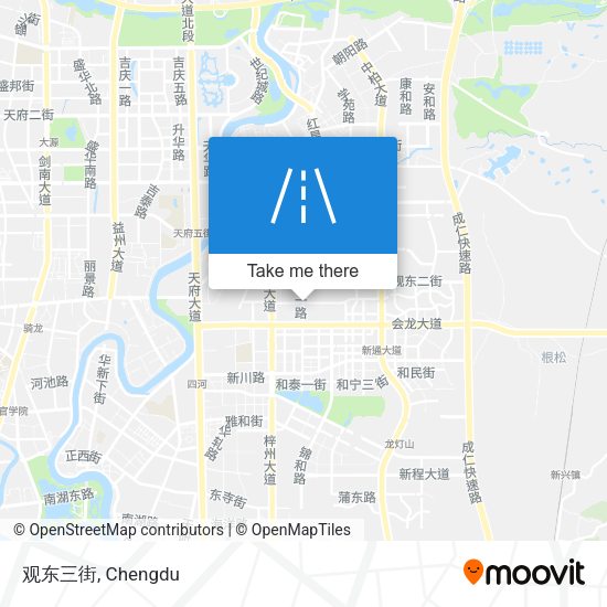 观东三街 map