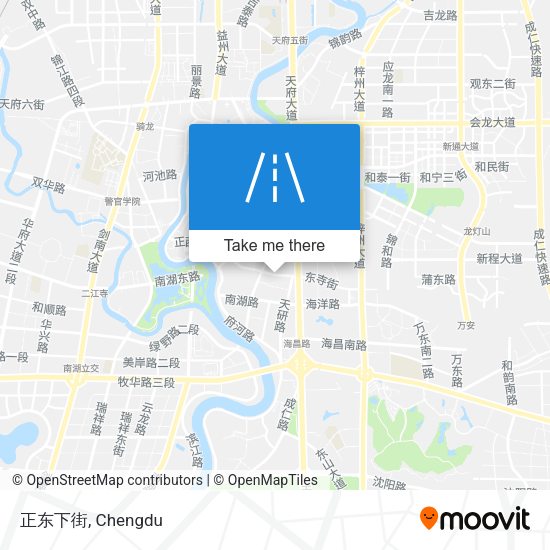 正东下街 map