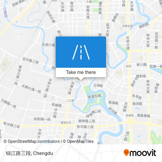 锦江路三段 map