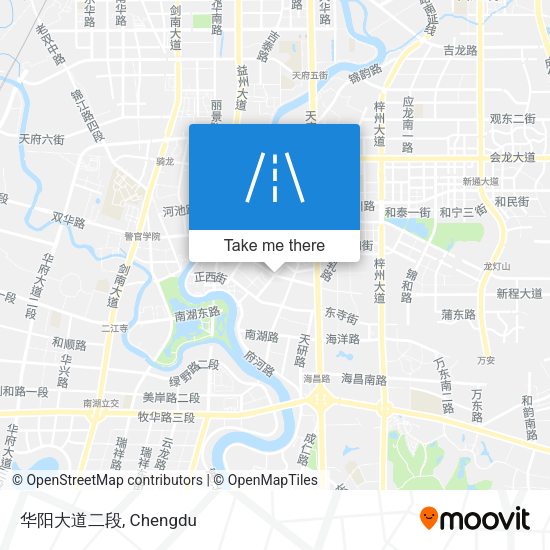 华阳大道二段 map