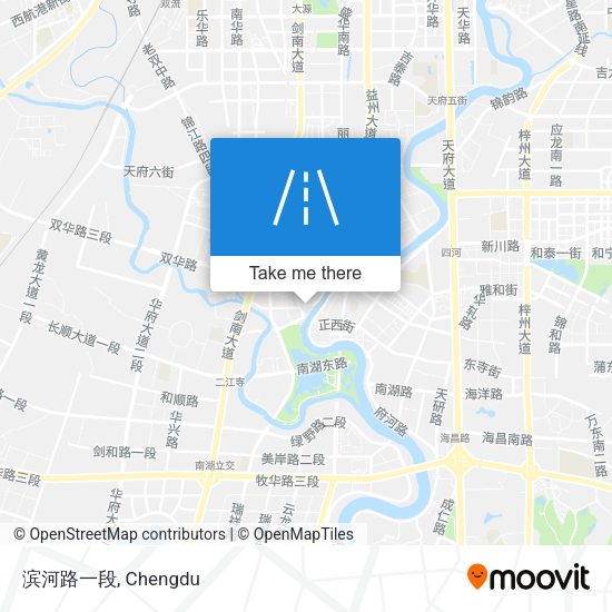 滨河路一段 map