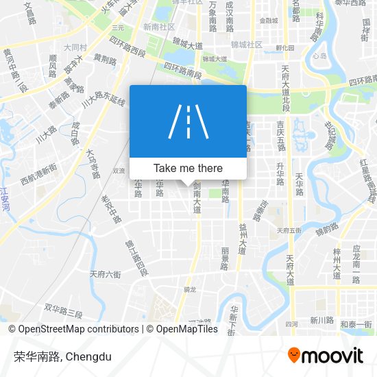 荣华南路 map