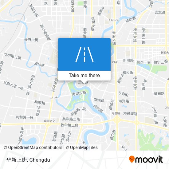 华新上街 map