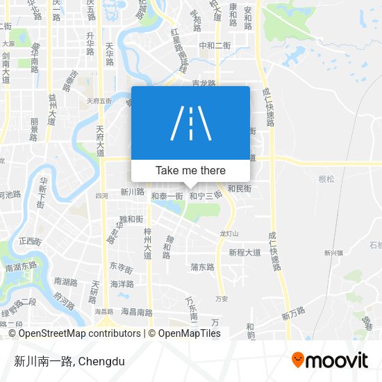 新川南一路 map
