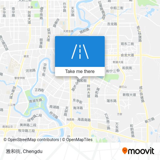 雅和街 map