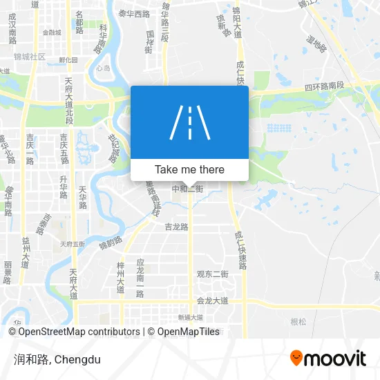 润和路 map