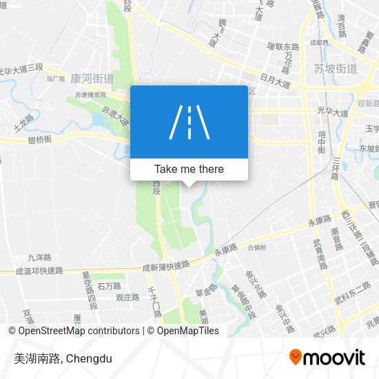 美湖南路 map