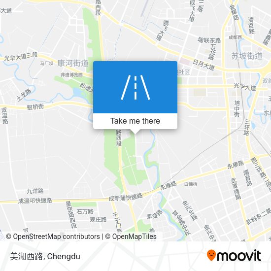 美湖西路 map
