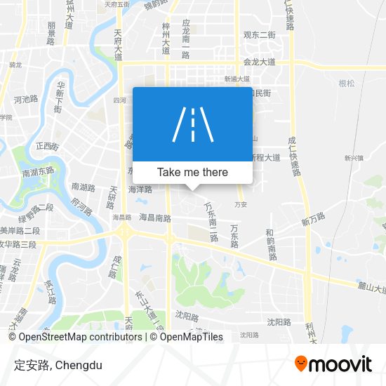 定安路 map