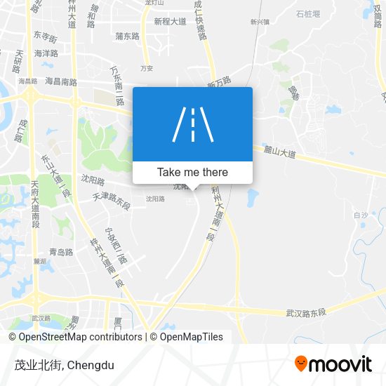 茂业北街 map