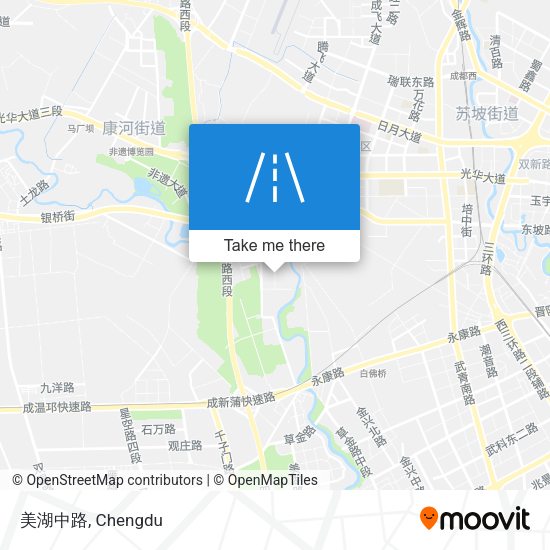 美湖中路 map