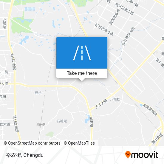 裕农街 map