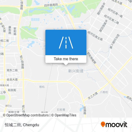 恒城二街 map