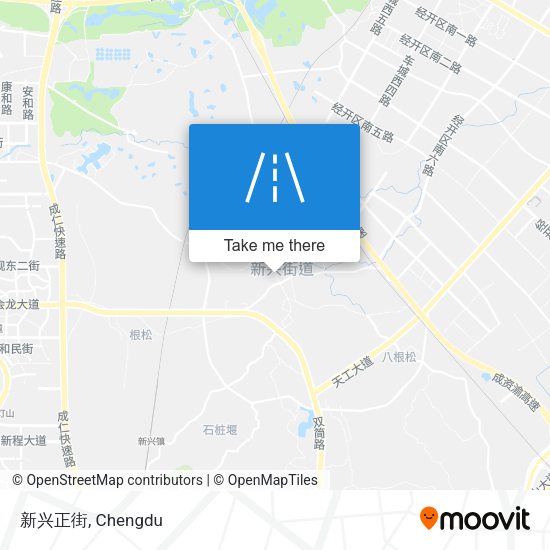 新兴正街 map