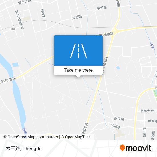 木三路 map