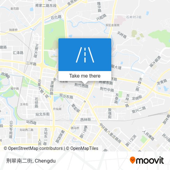荆翠南二街 map