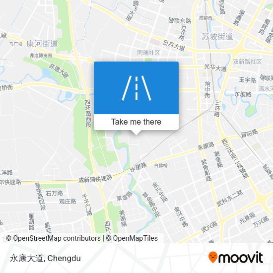 永康大道 map
