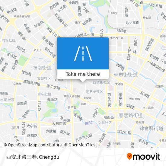 西安北路三巷 map