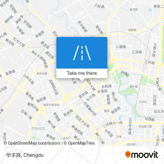 华丰路 map
