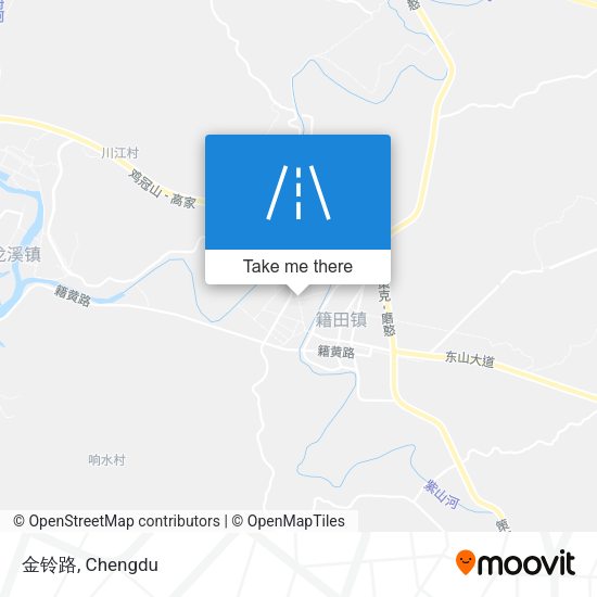 金铃路 map
