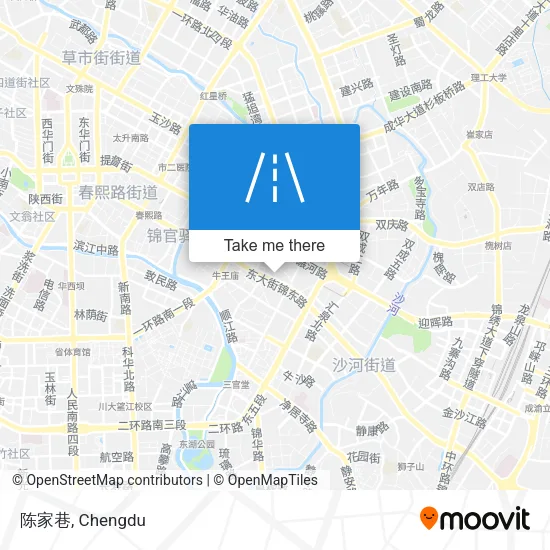 陈家巷 map