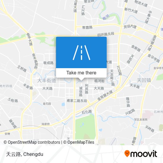 天云路 map
