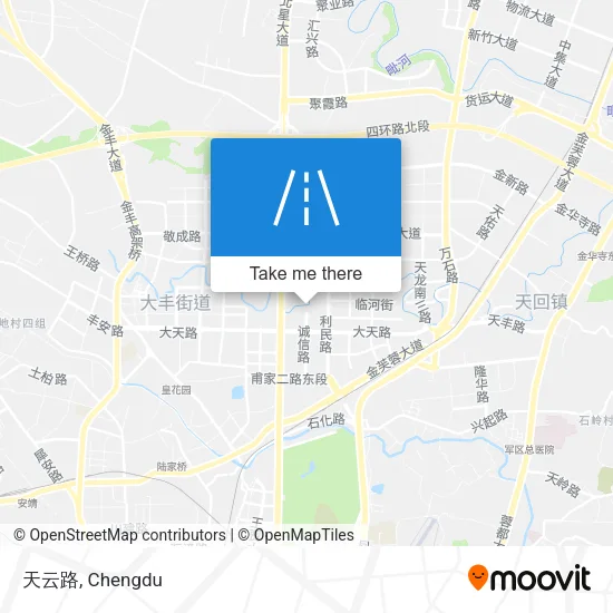 天云路 map