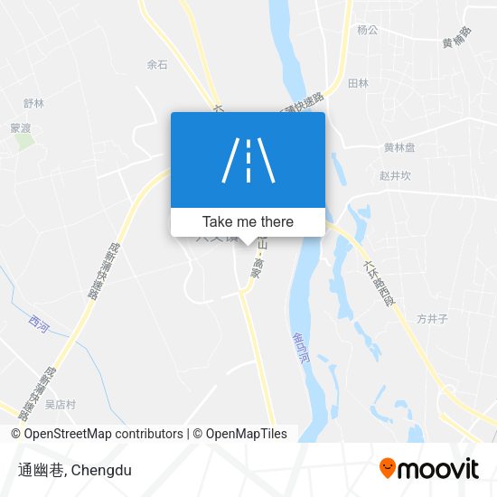 通幽巷 map