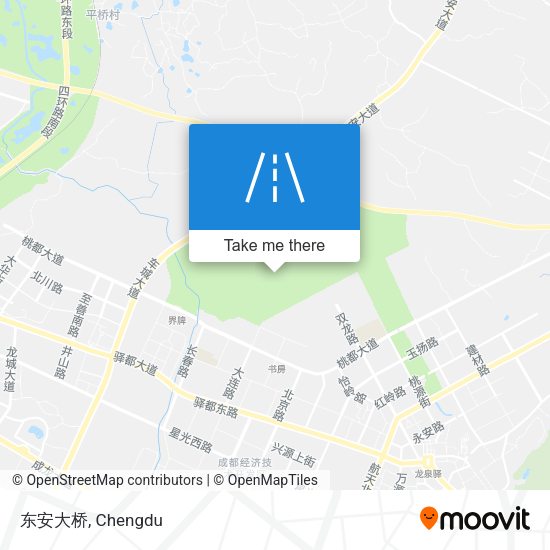 东安大桥 map