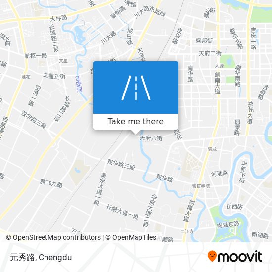 元秀路 map