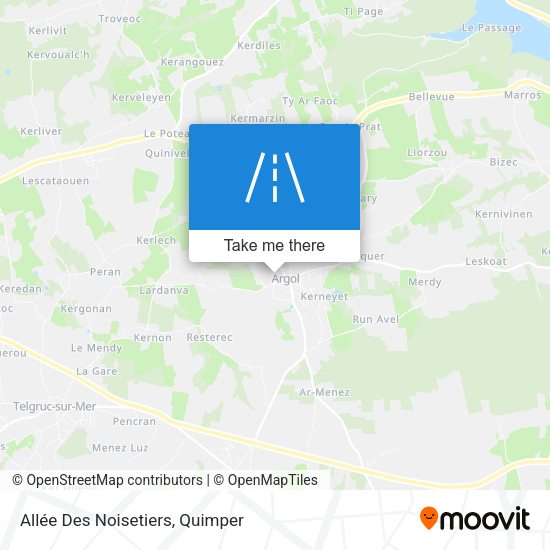 Allée Des Noisetiers map