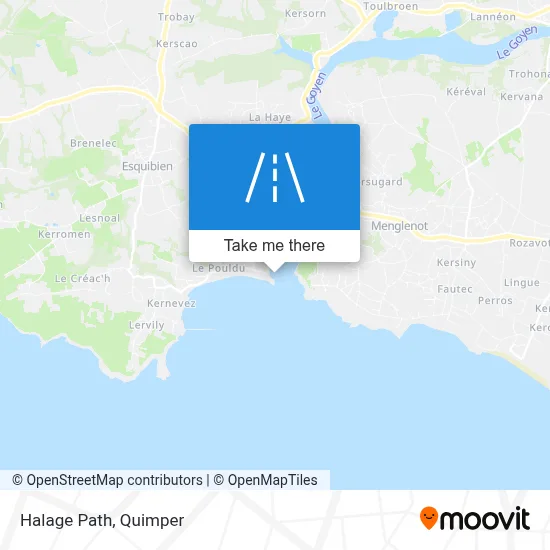 Chemin De Halage map