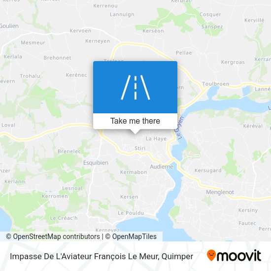 Impasse De L'Aviateur François Le Meur map