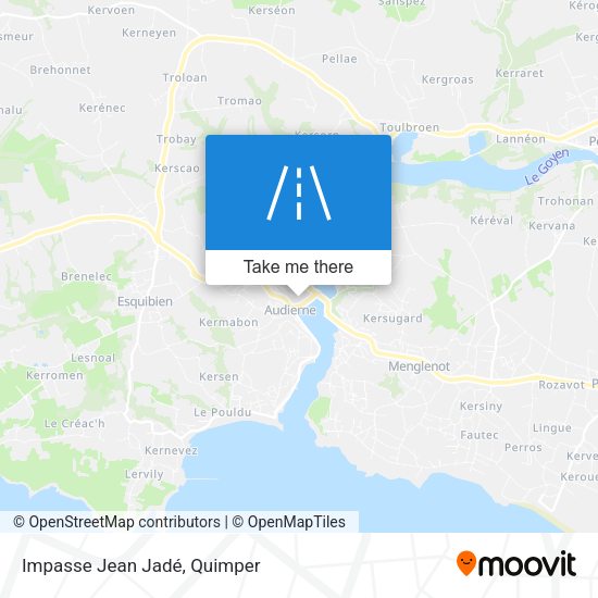 Impasse Jean Jadé map