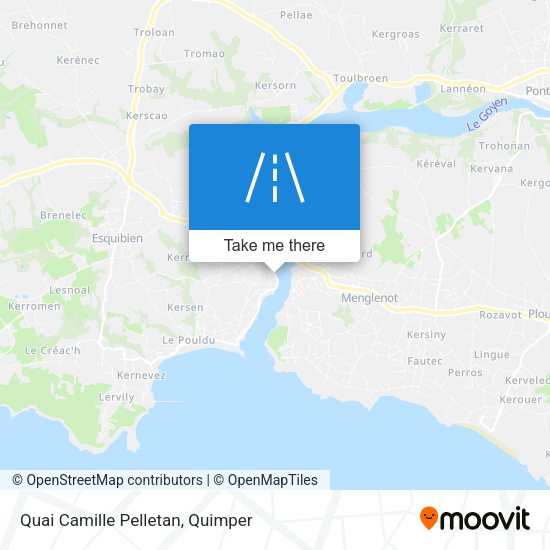 Quai Camille Pelletan map