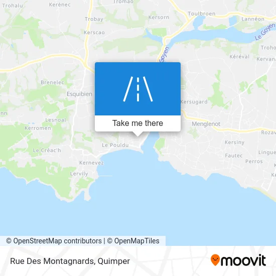 Rue Des Montagnards map