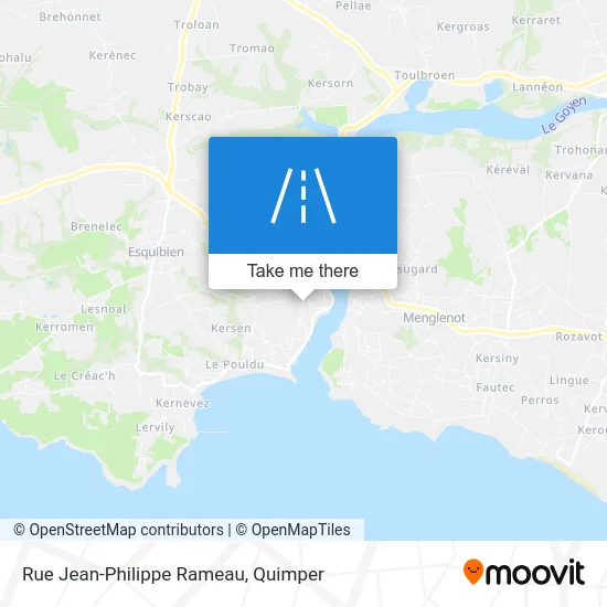 Rue Jean-Philippe Rameau map