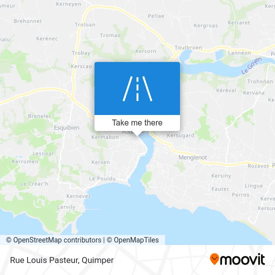 Rue Louis Pasteur map