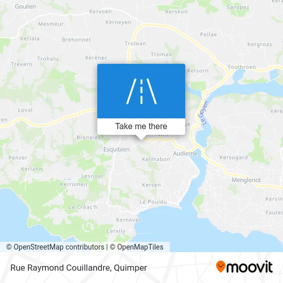 Rue Raymond Couillandre map