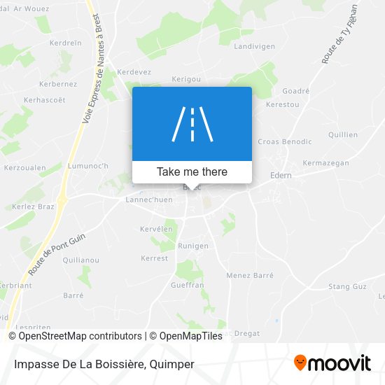 Impasse De La Boissière map