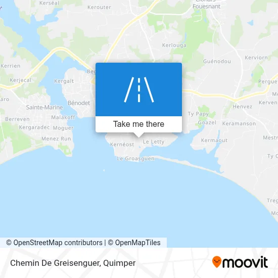 Chemin De Greisenguer map