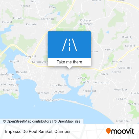 Impasse De Poul Raniket map