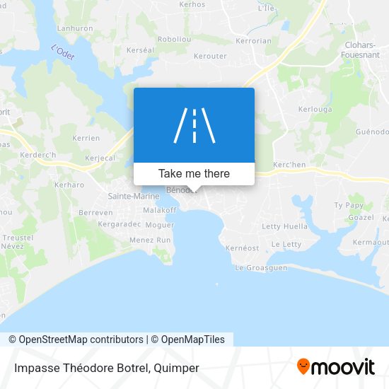 Impasse Théodore Botrel map