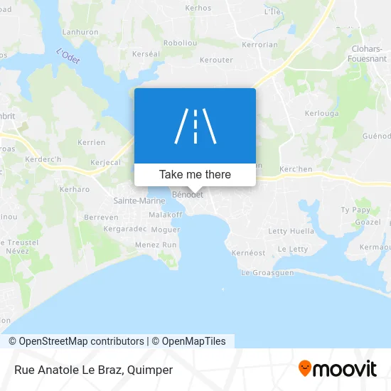 Rue Anatole Le Braz map
