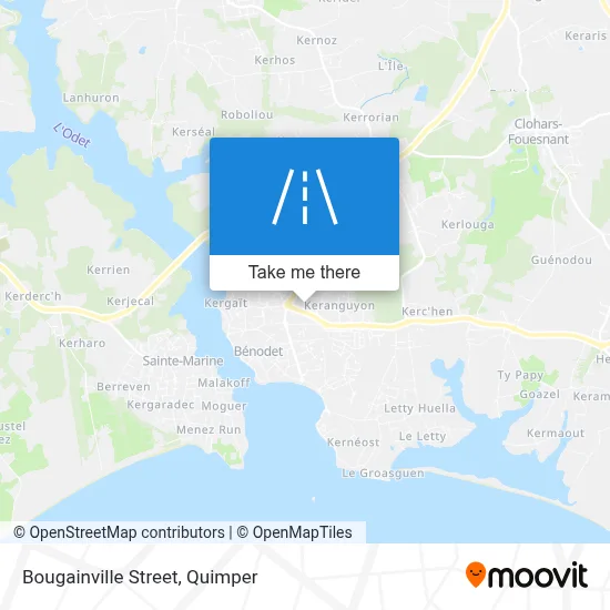 Rue Bougainville map